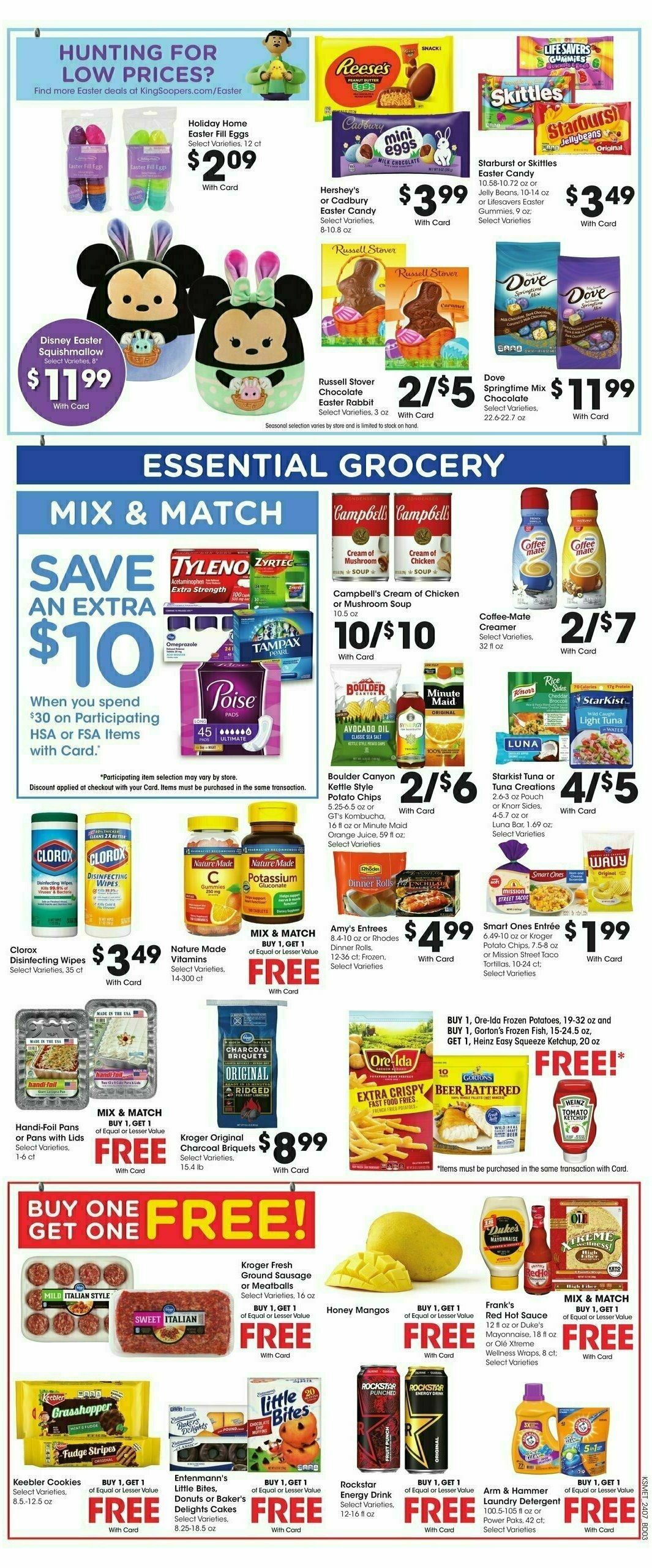 King Soopers Weekly Ad from March 20