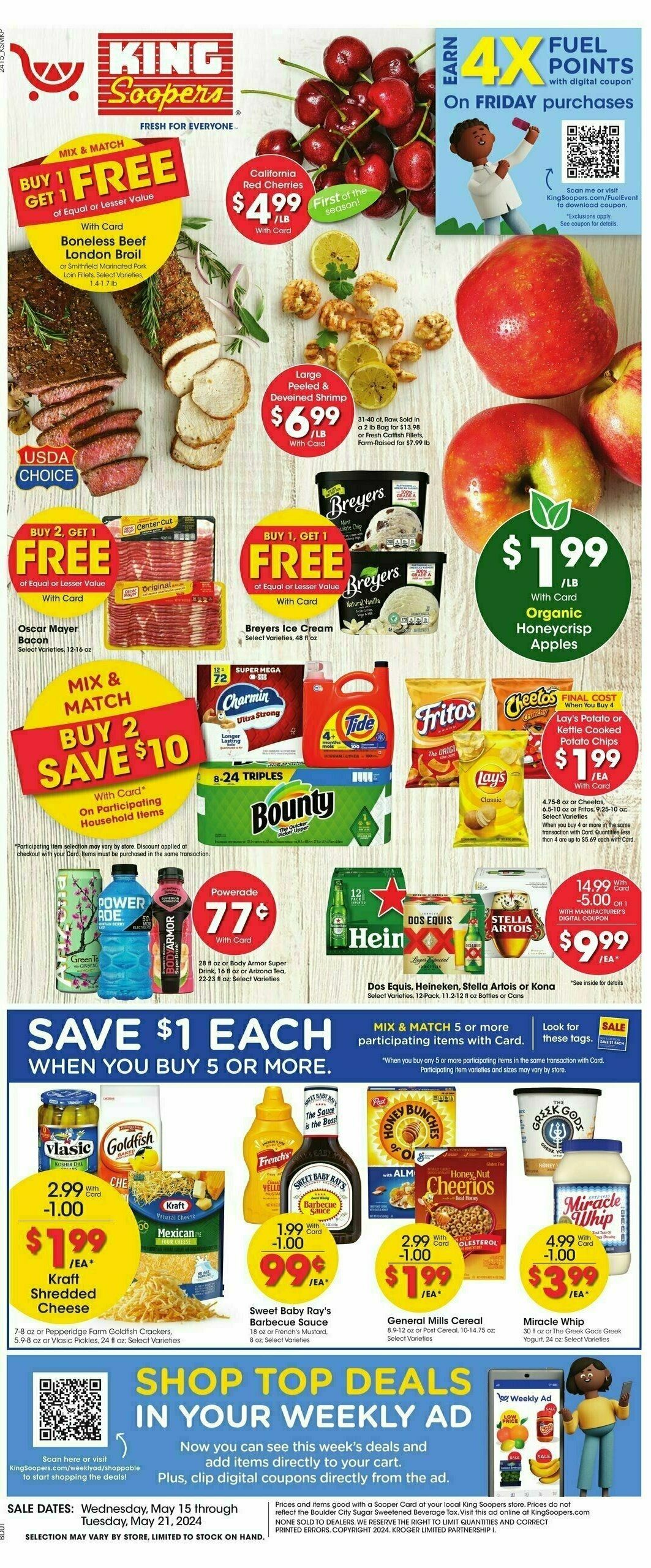 King Soopers Weekly Ad from May 15