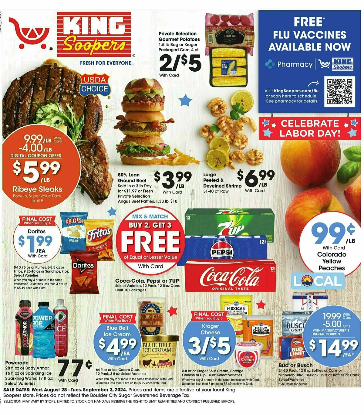 King Soopers Weekly Ad from August 28