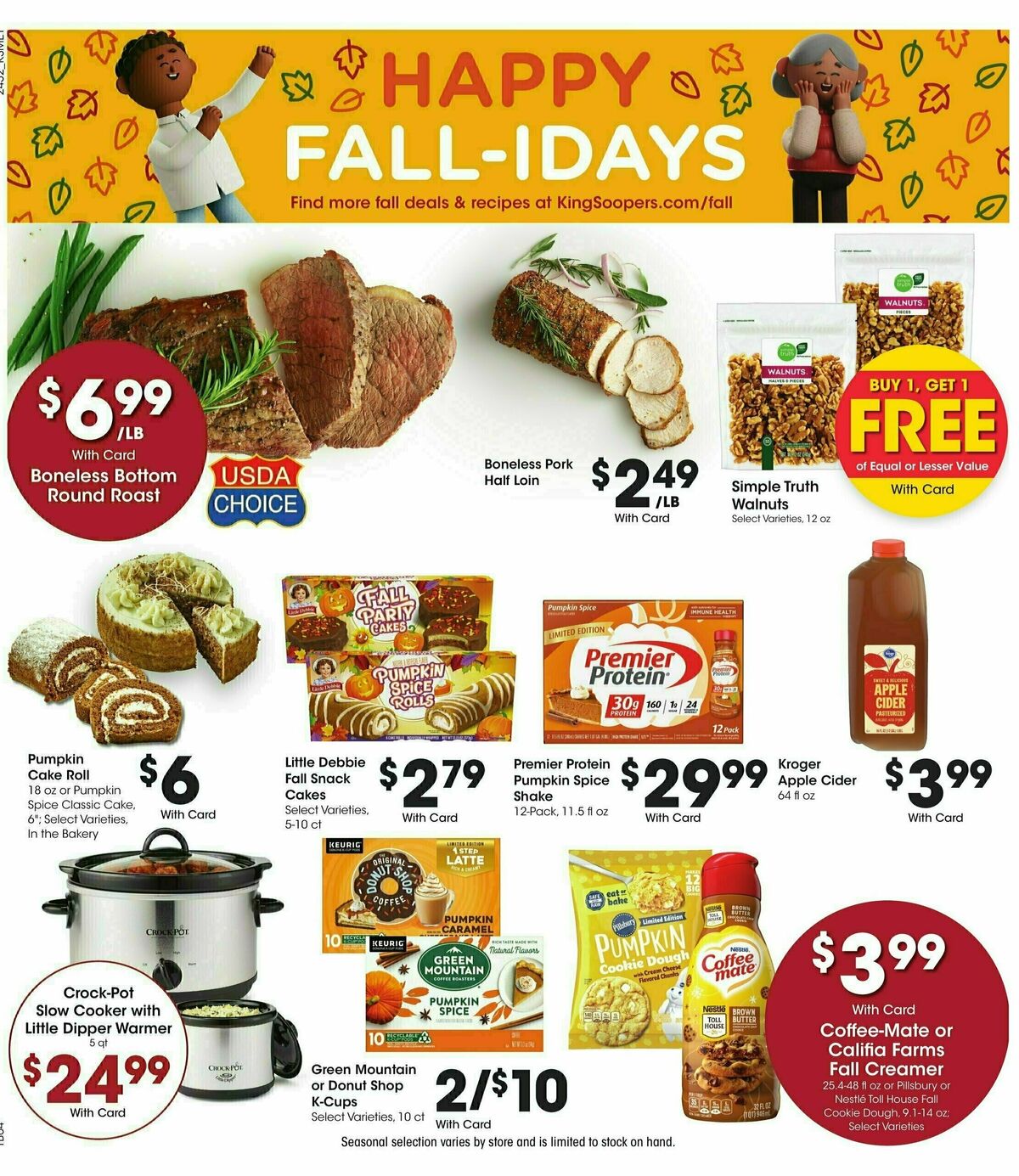 King Soopers Weekly Ad from September 11