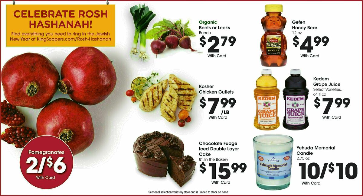 King Soopers Weekly Ad from September 25