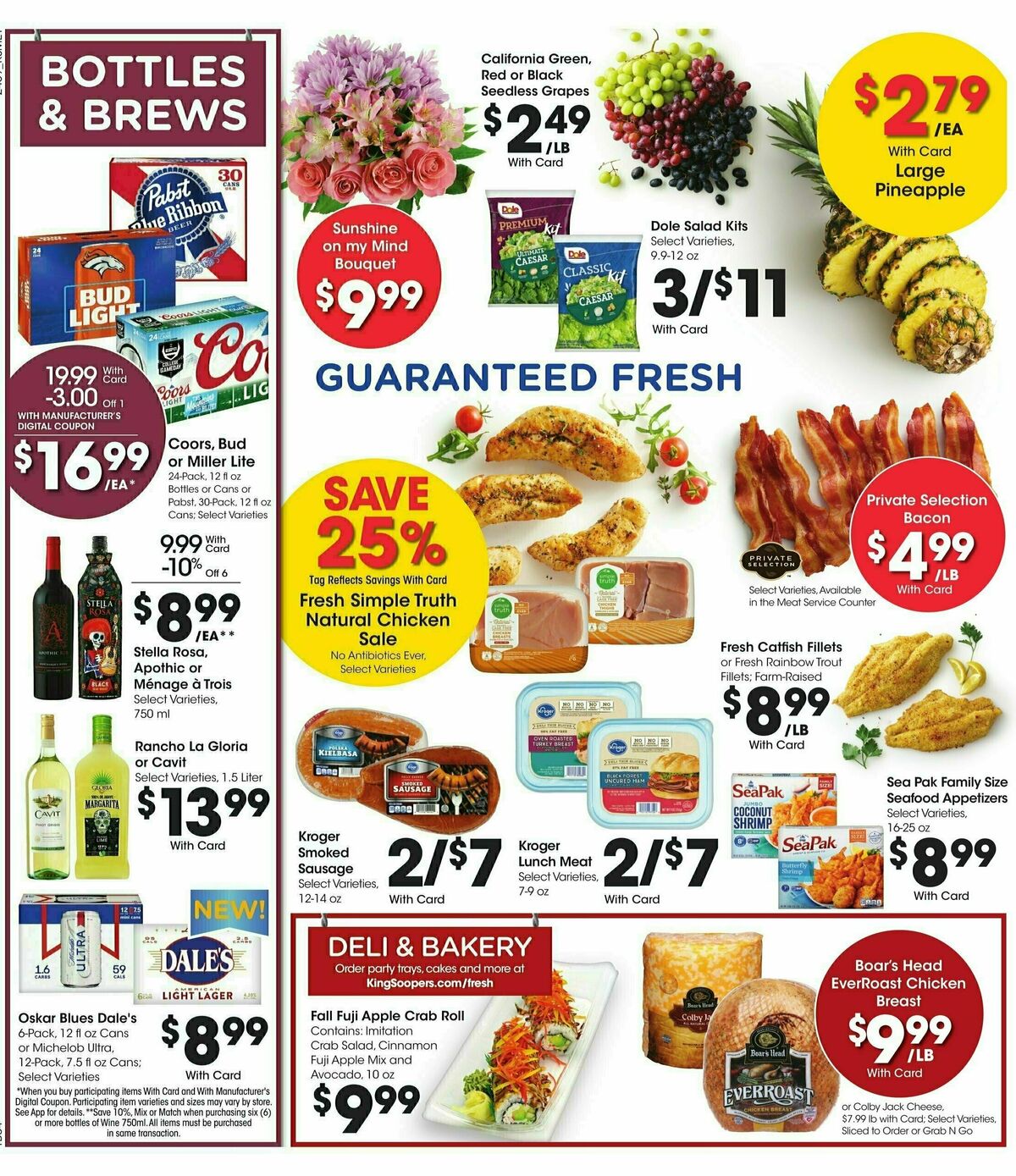 King Soopers Weekly Ad from October 30