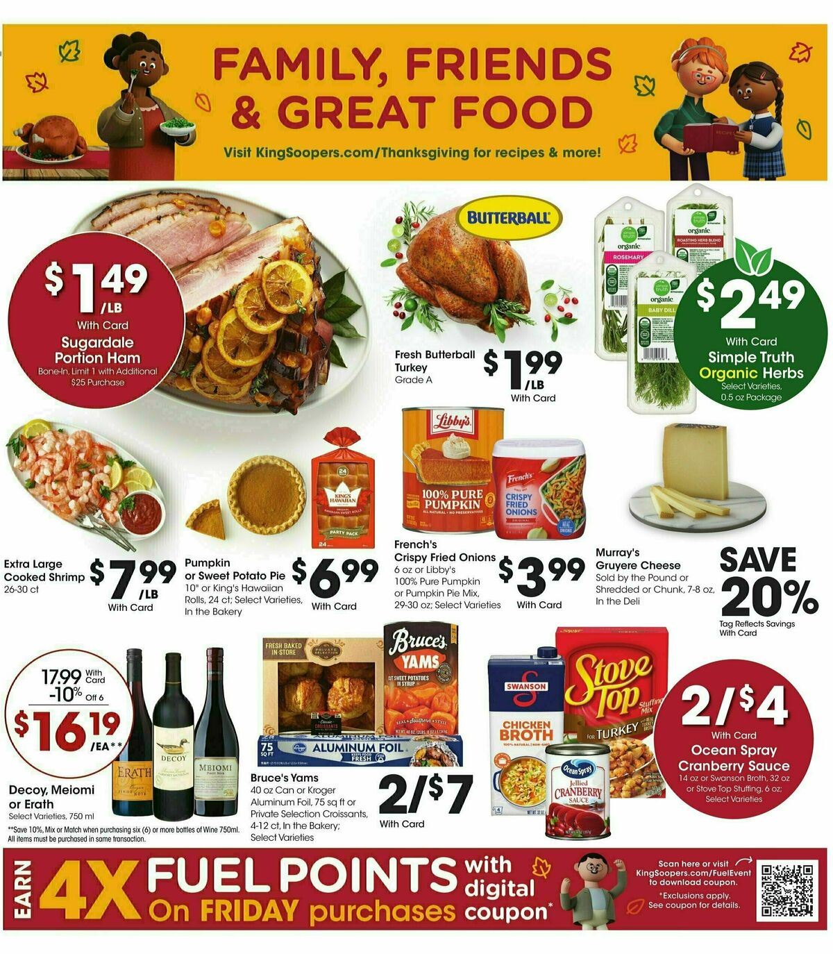 King Soopers Weekly Ad from November 20