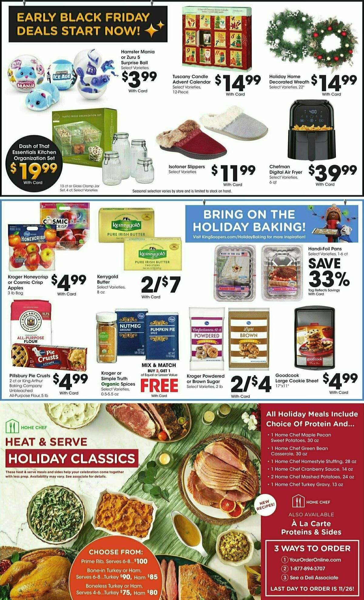 King Soopers Weekly Ad from November 20