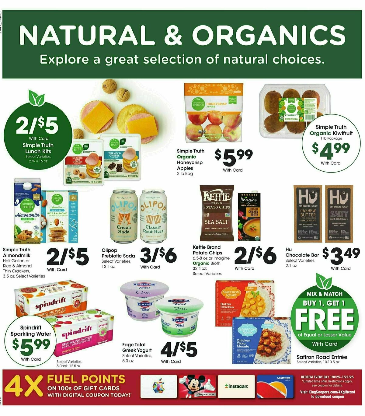 King Soopers Weekly Ad from January 8