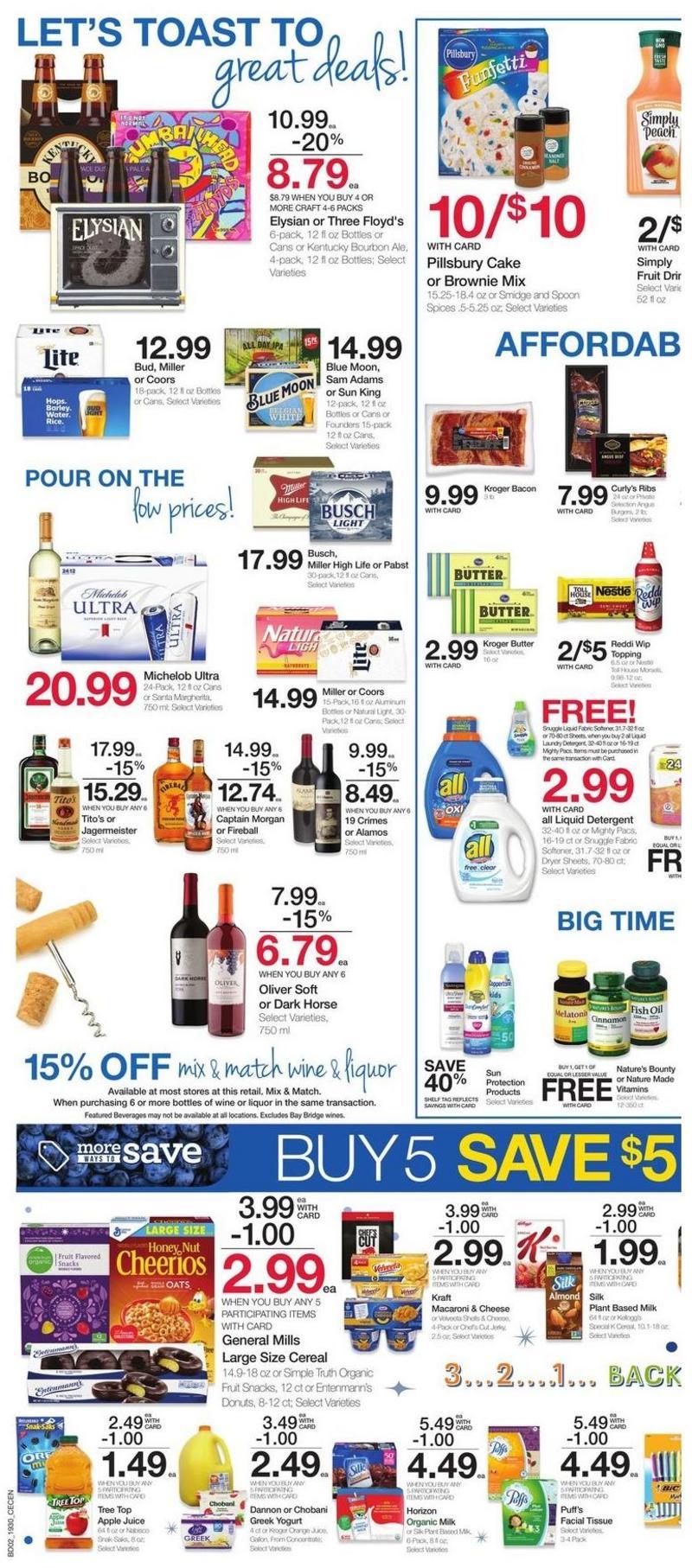 Kroger Weekly Ad from August 28