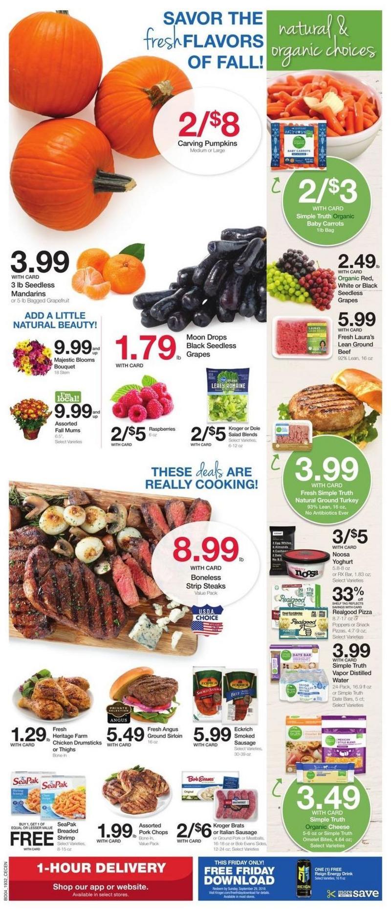 Kroger Weekly Ad from September 11