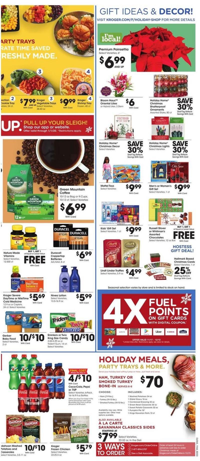 Kroger Weekly Ad from December 4