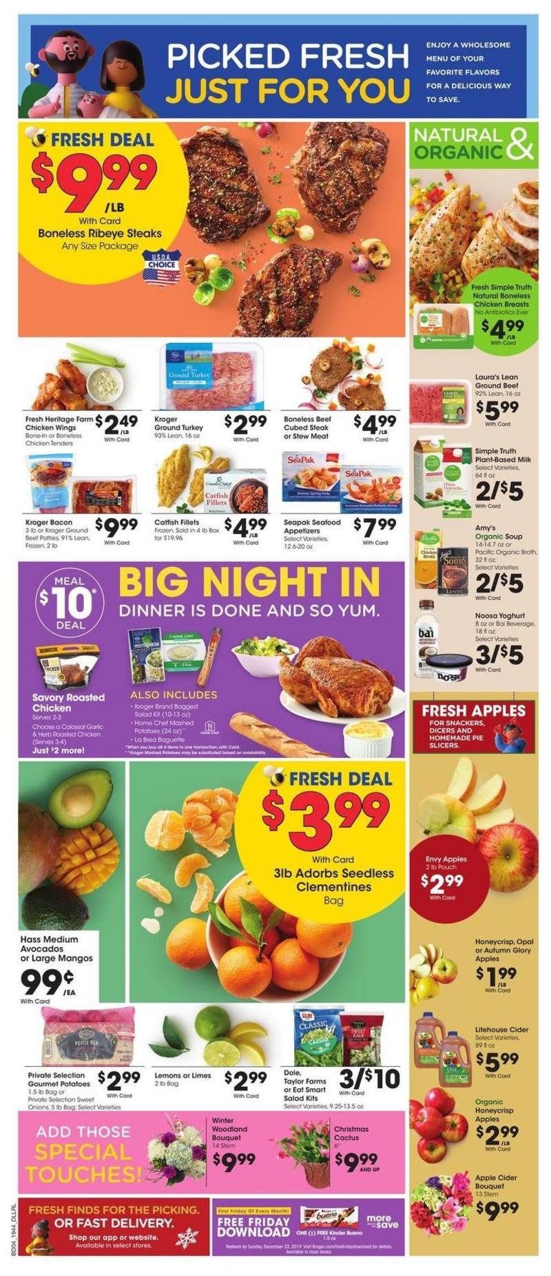 Kroger Weekly Ad from December 4