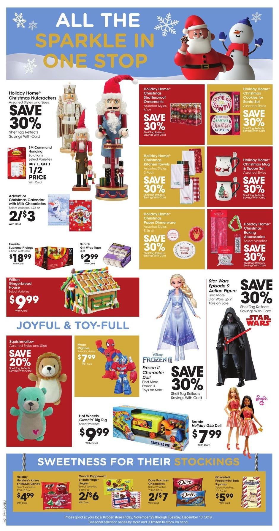 Kroger Weekly Ad from December 4