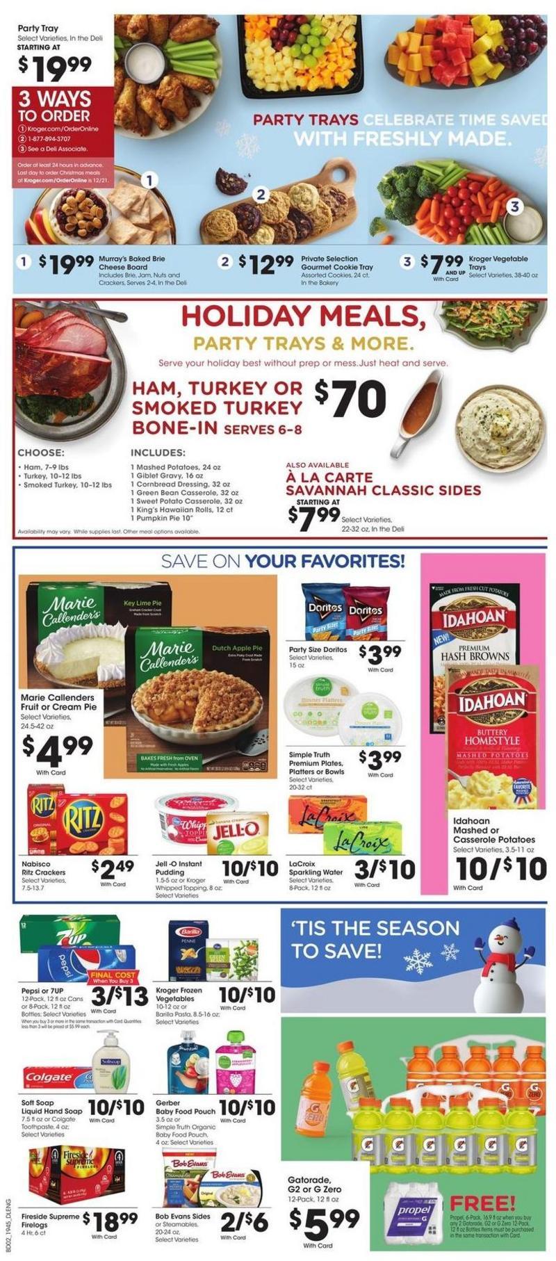 Kroger Weekly Ad from December 11