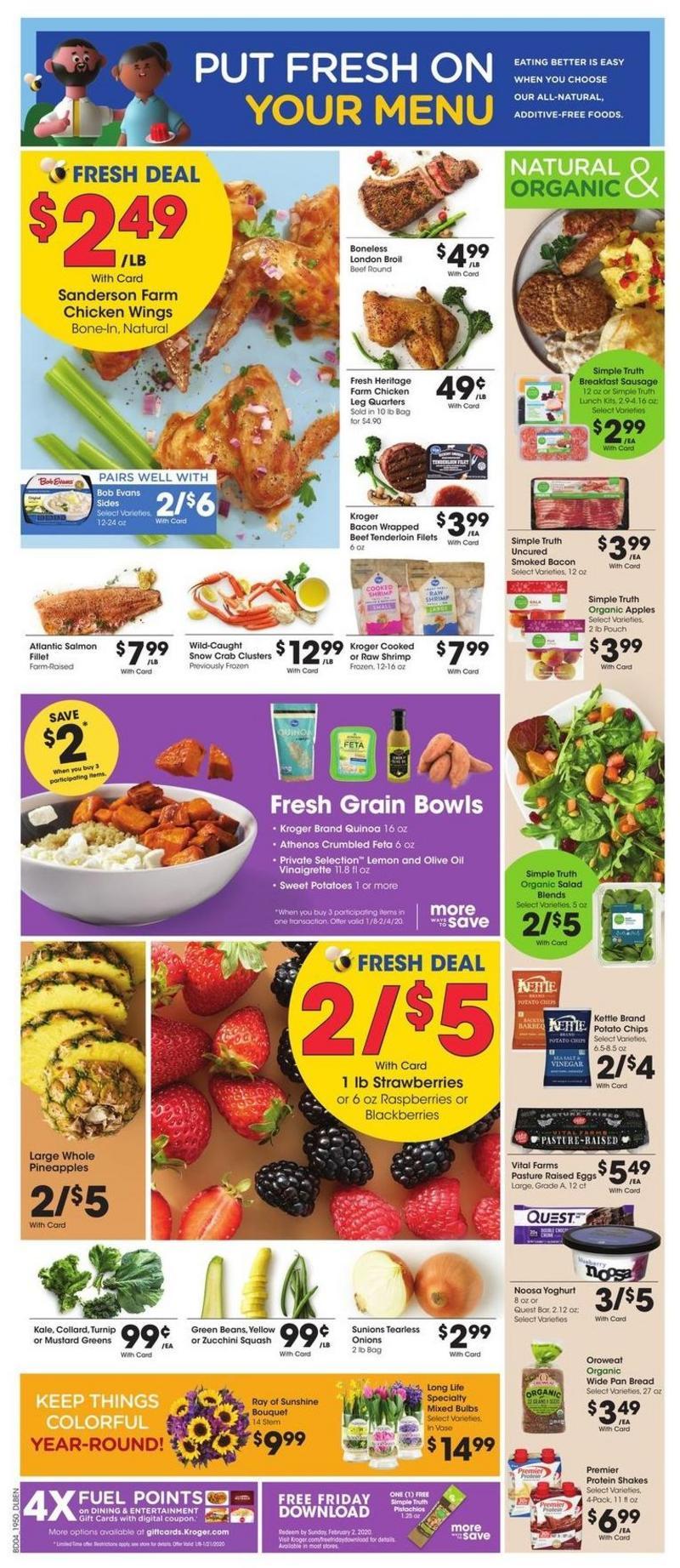 Kroger Weekly Ad from January 15