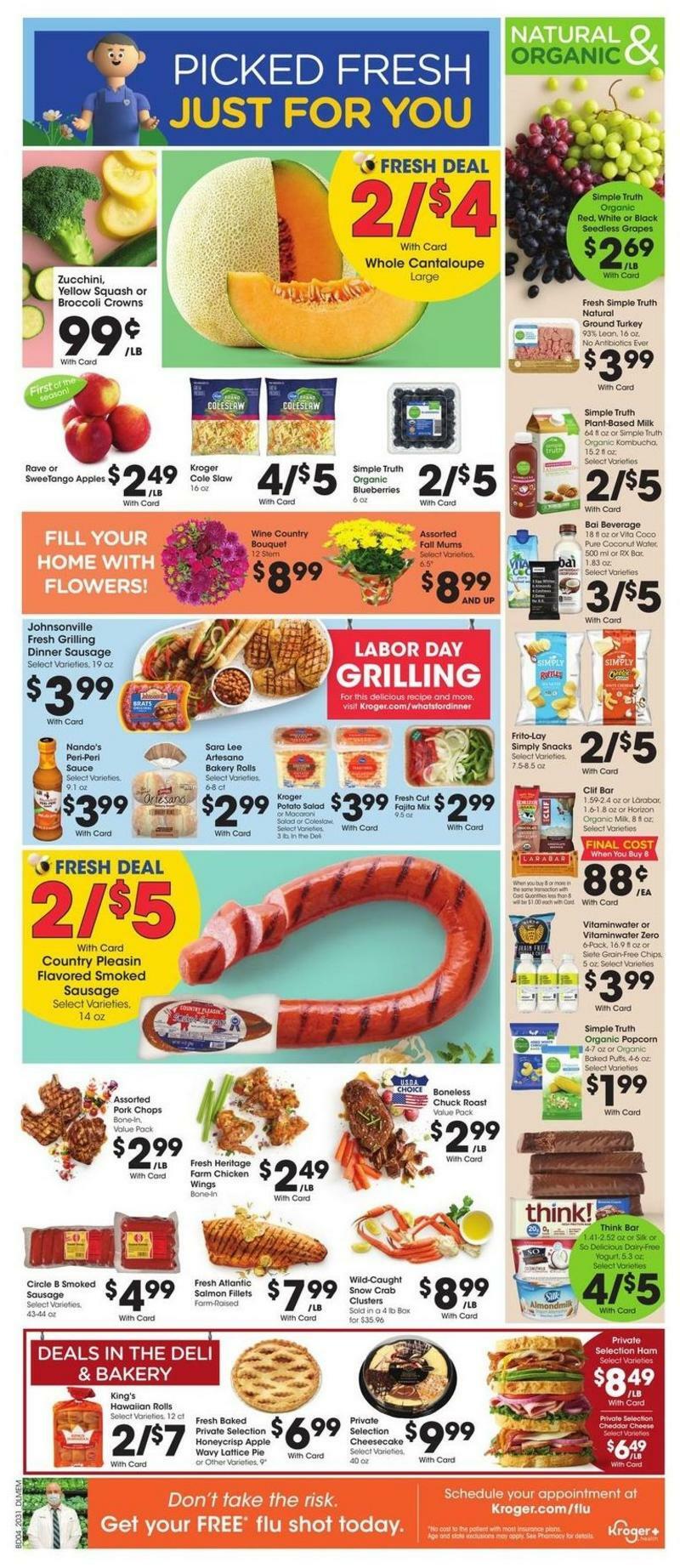 Kroger Weekly Ad from September 2