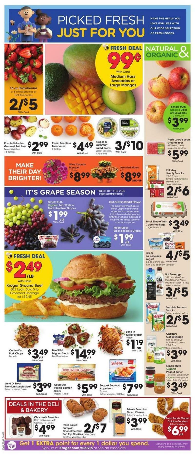 Kroger Weekly Ad from September 9