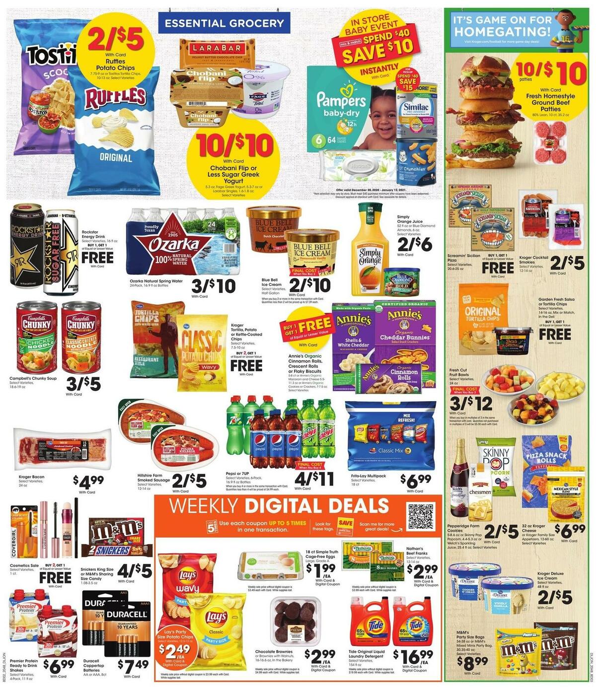 Kroger Weekly Ad from December 30