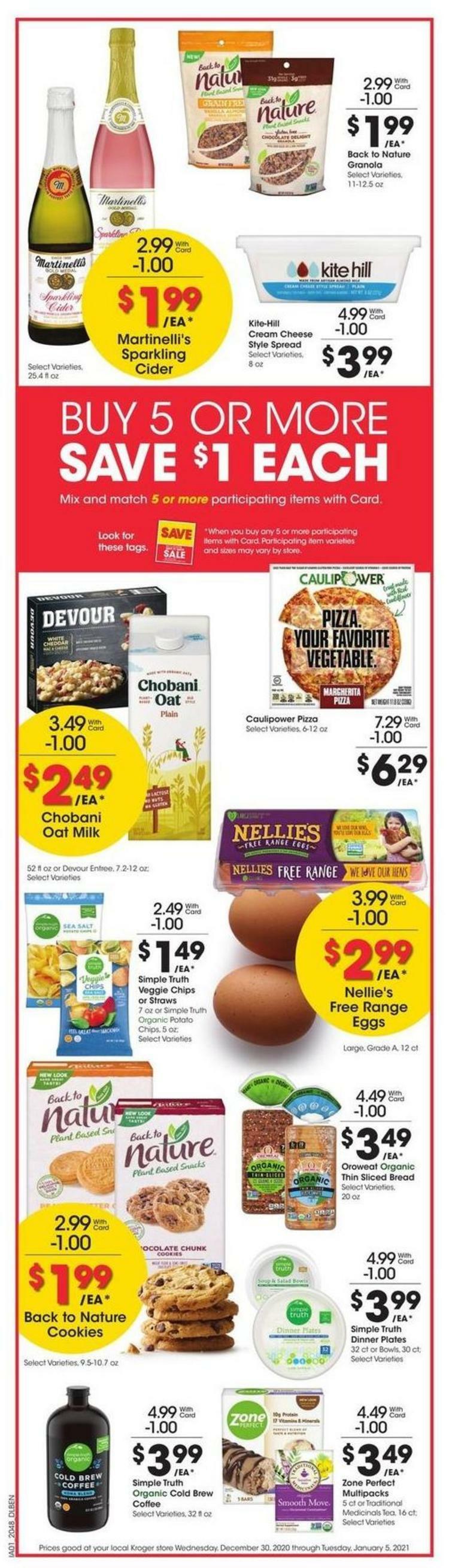 Kroger Weekly Ad from December 30