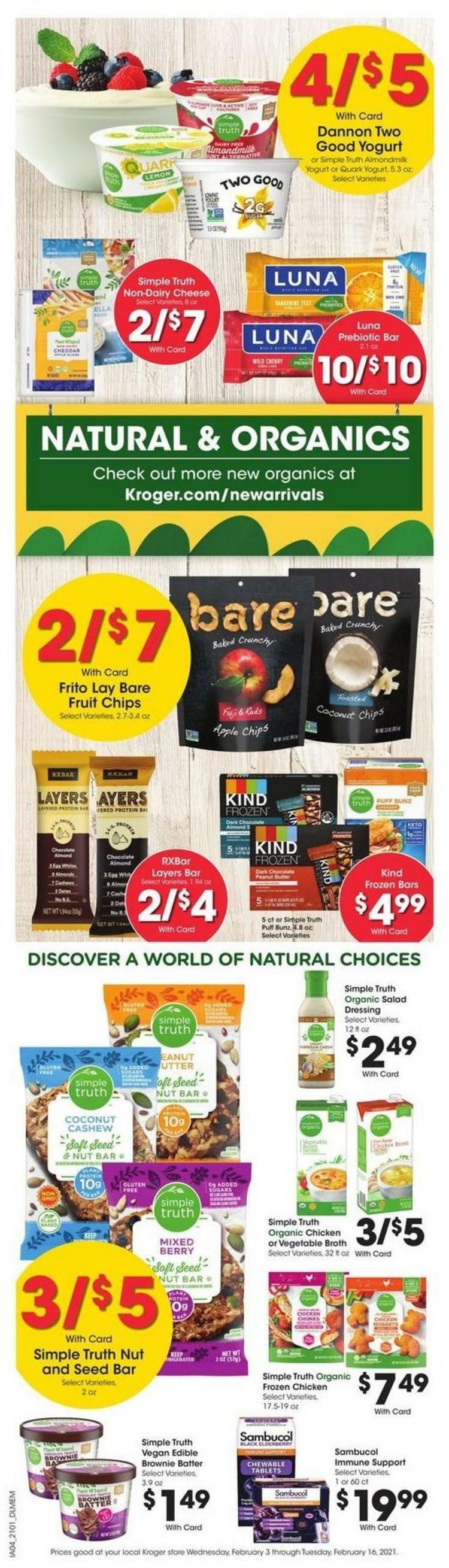 Kroger Weekly Ad from February 3