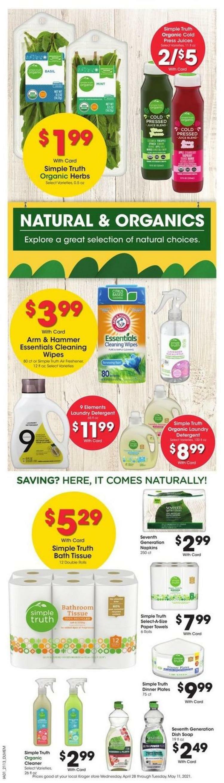 Kroger Weekly Ad from April 28