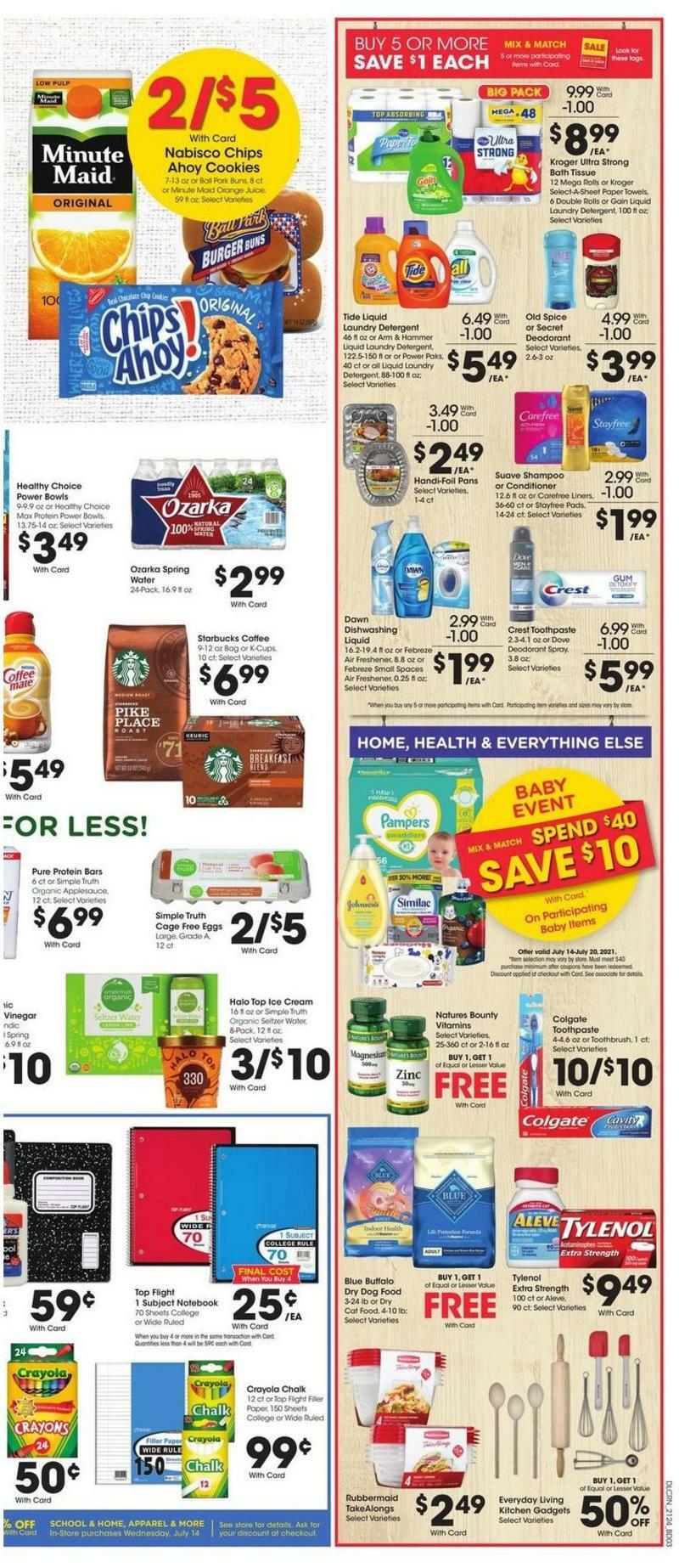 Kroger Weekly Ad from July 14