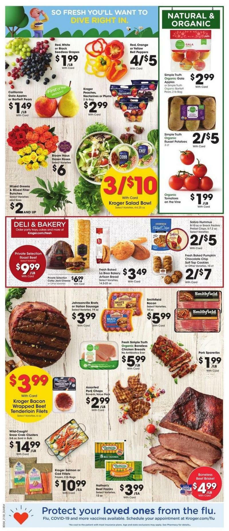 Kroger Weekly Ad from August 25