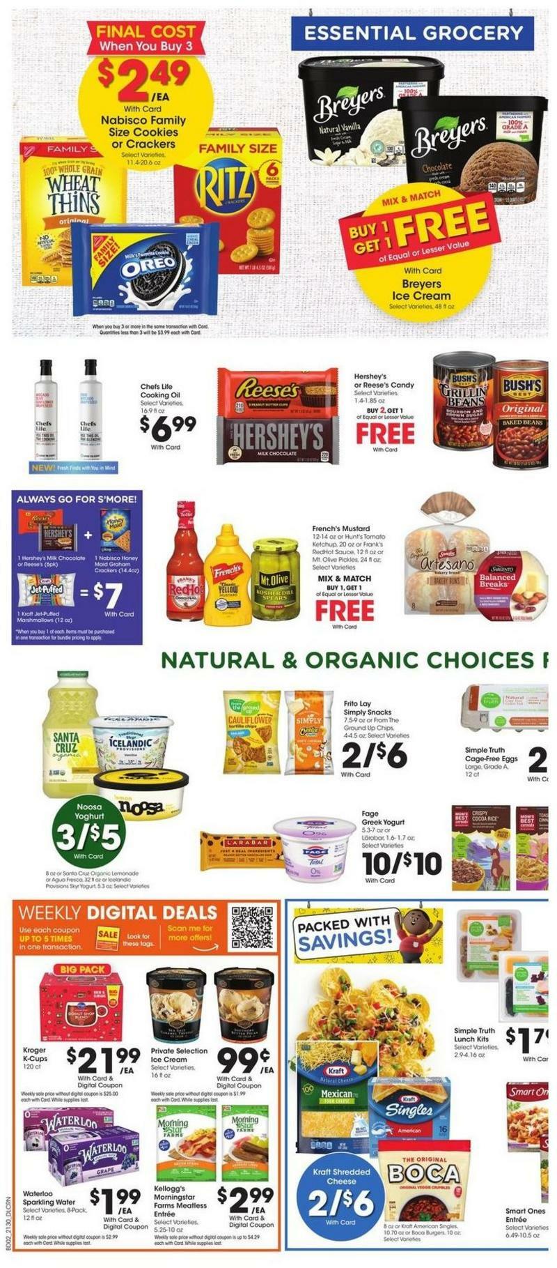 Kroger Weekly Ad from August 25