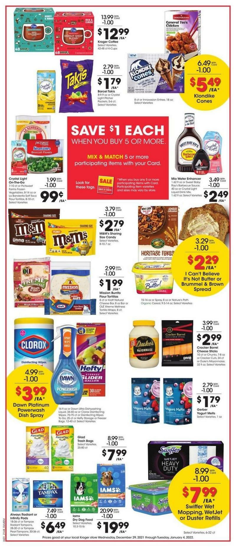 Kroger Weekly Ad from December 29