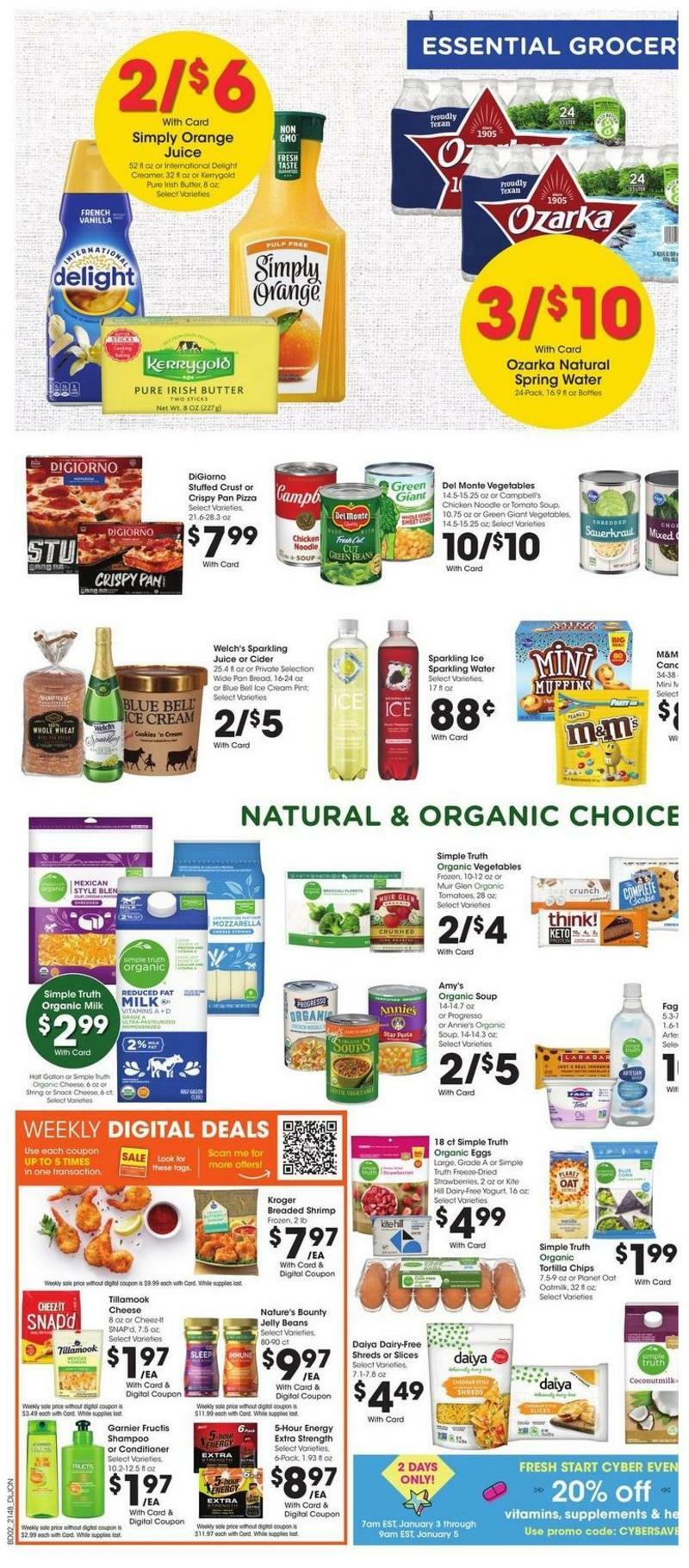 Kroger Weekly Ad from December 29