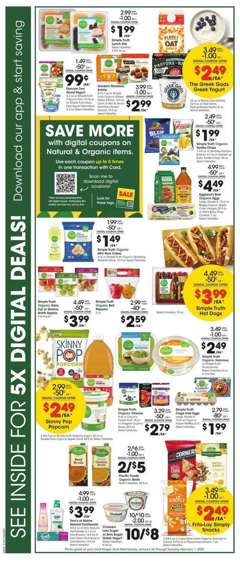 Kroger Weekly Ad from January 26