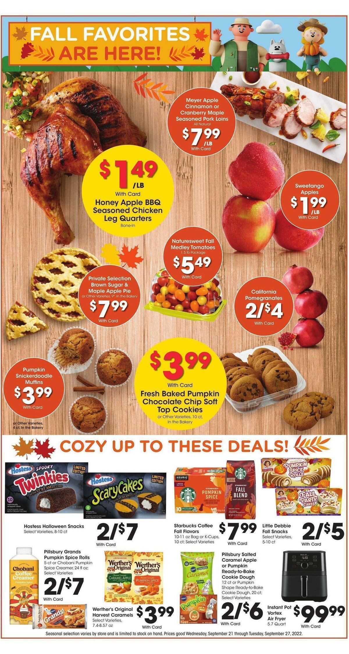 Kroger Weekly Ad from September 21