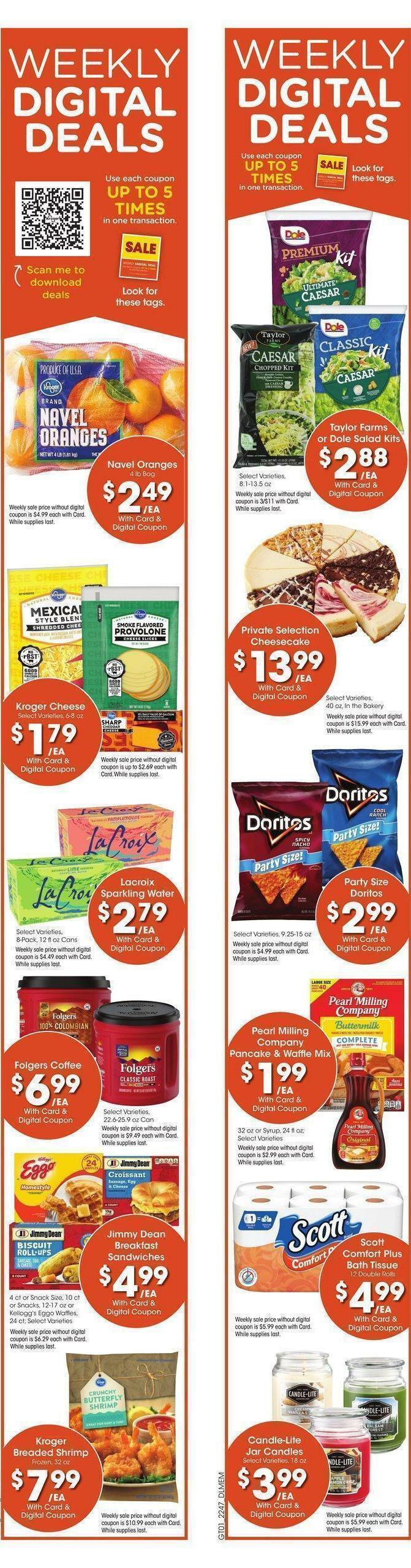 Kroger Weekly Ad from December 21