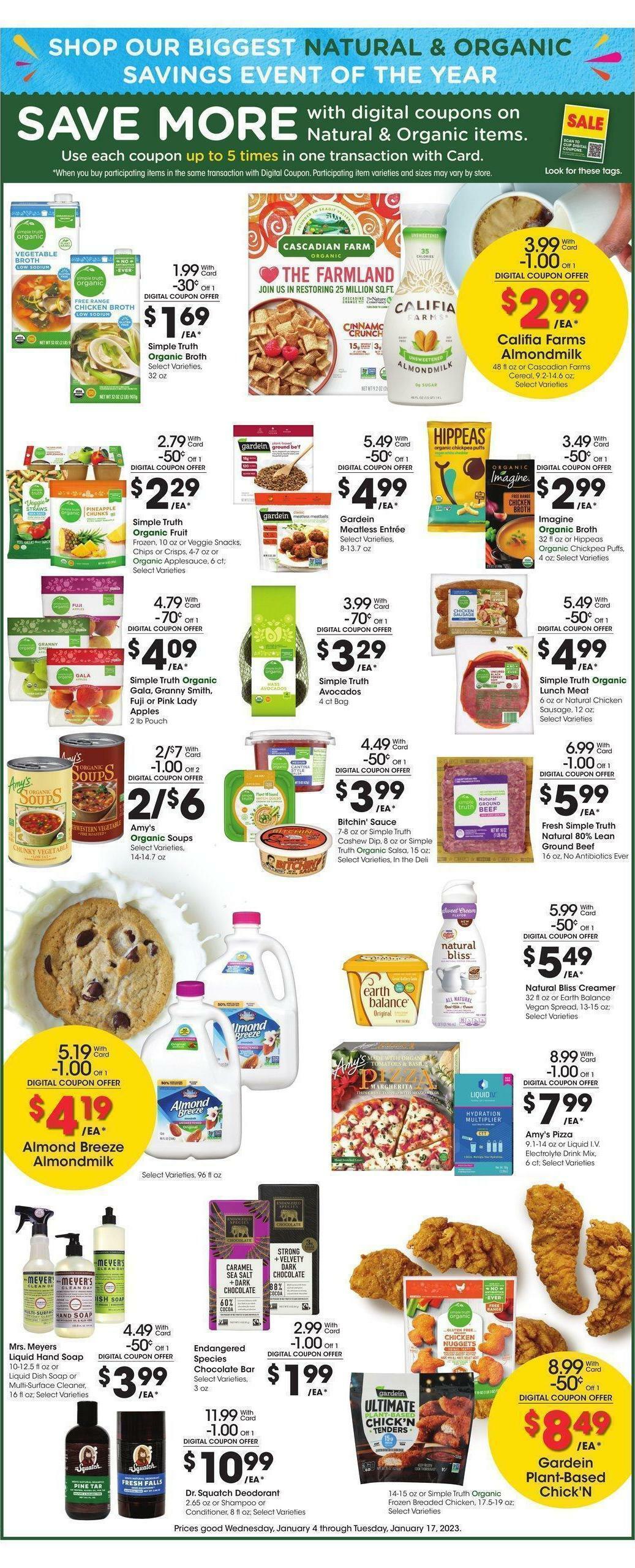 Kroger Weekly Ad from January 4