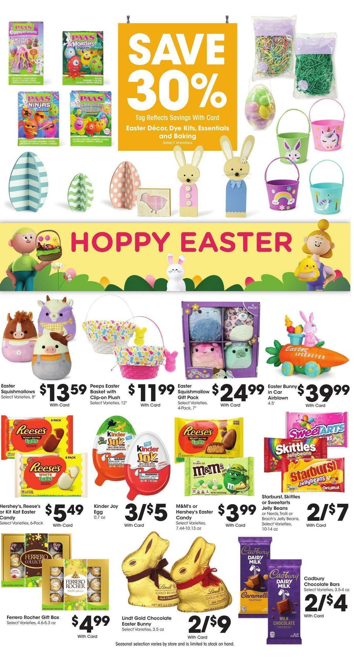 Kroger Weekly Ad from March 22