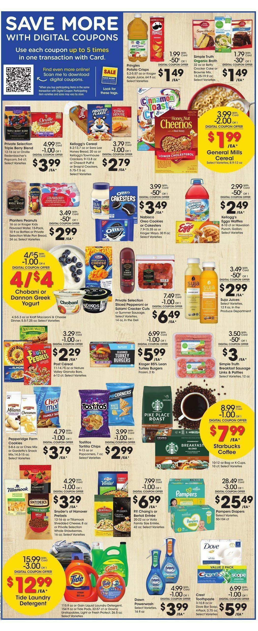 Kroger Weekly Ad from March 22