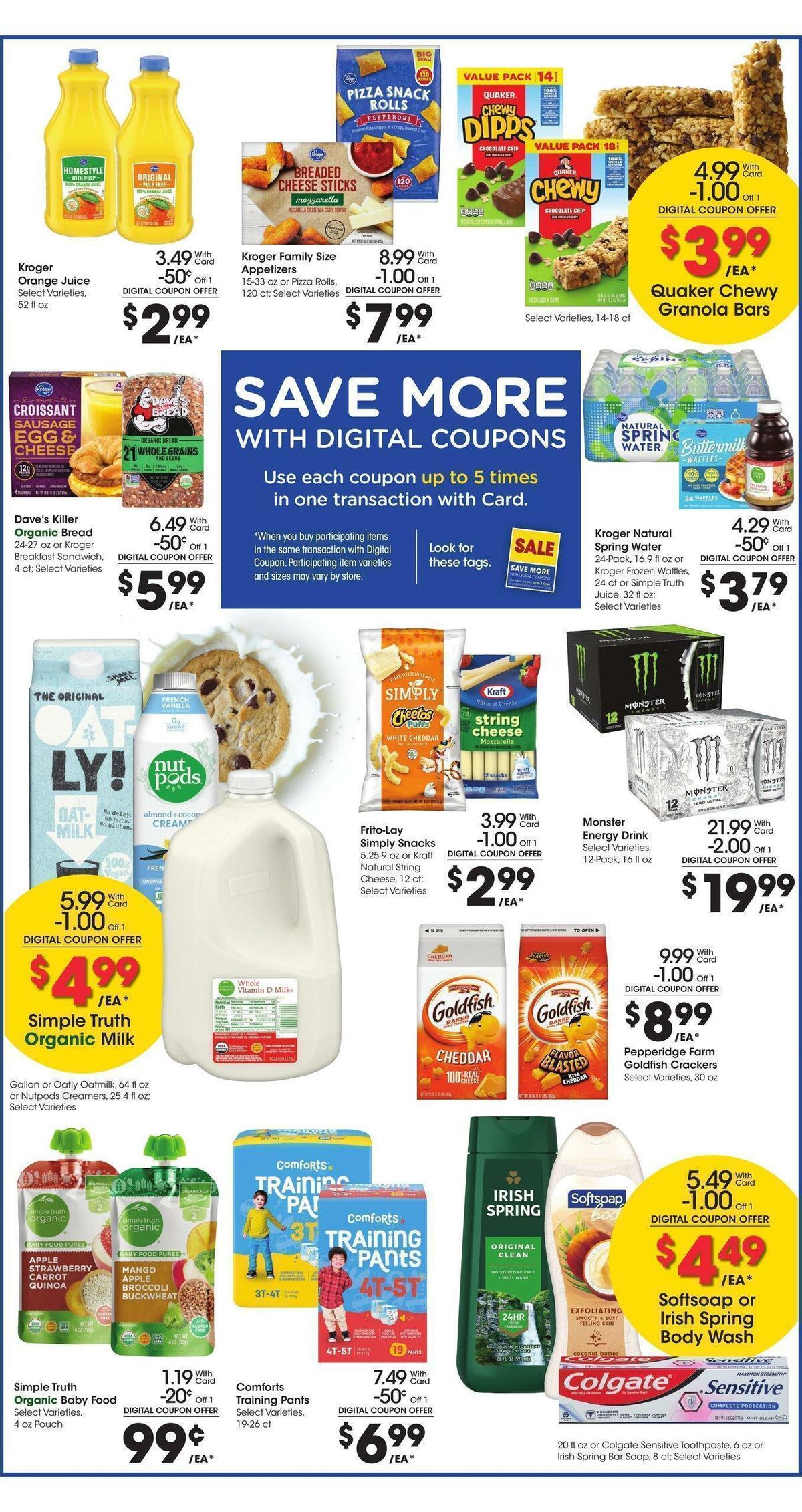 Kroger Weekly Ad from March 22