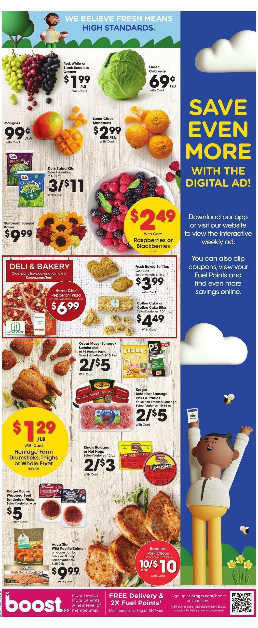 Kroger Weekly Ad from March 22