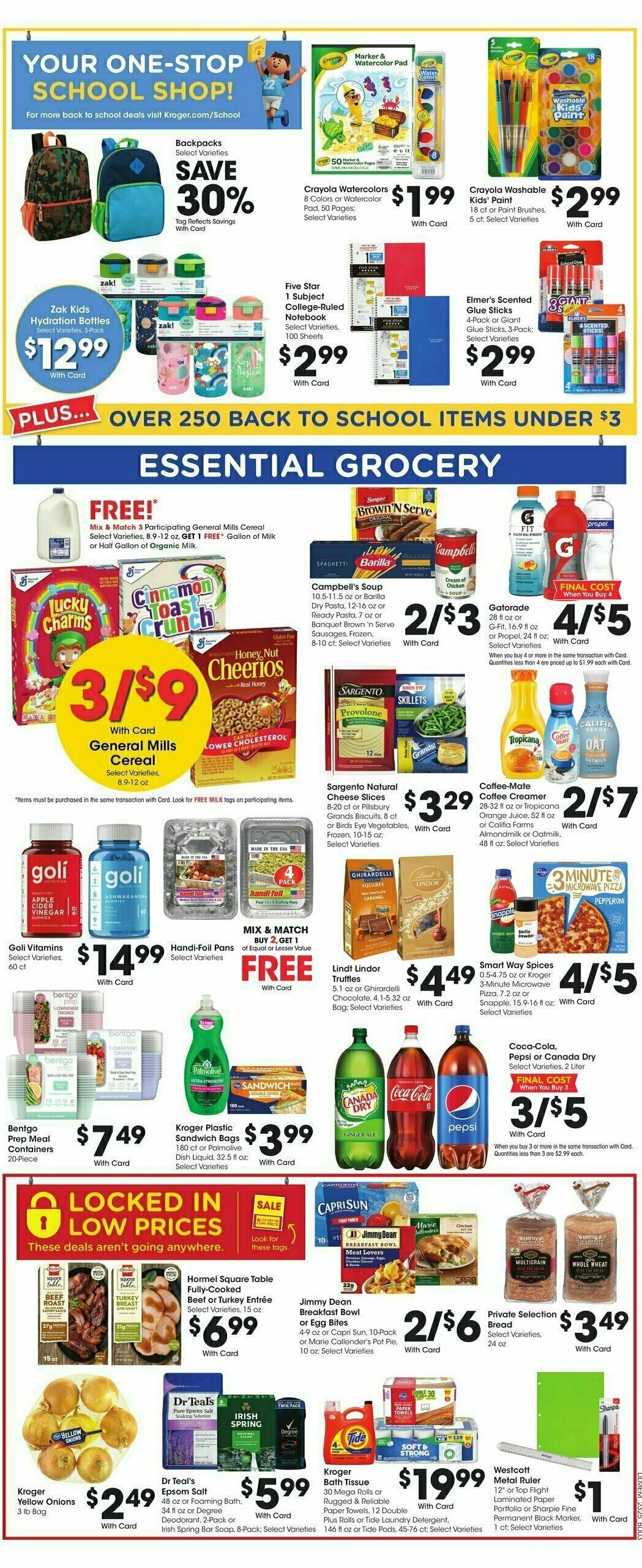 Kroger Weekly Ad from July 19