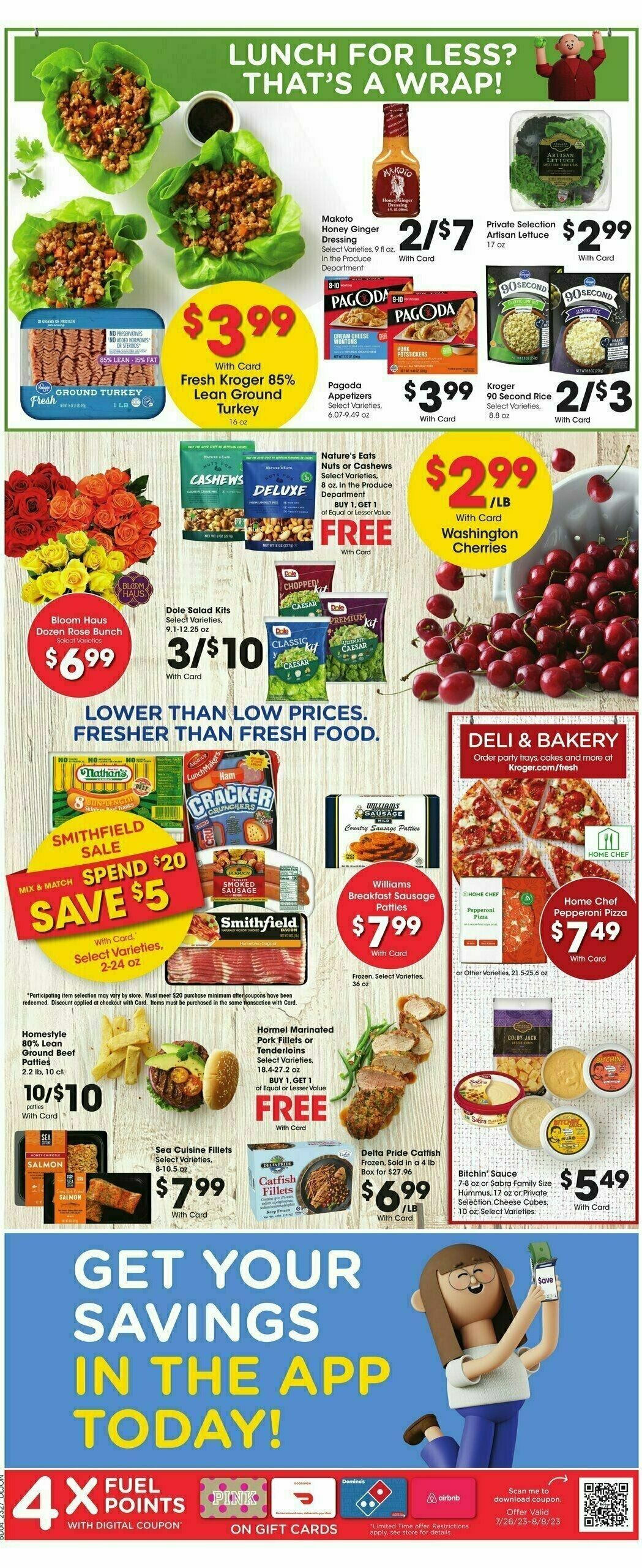 Kroger Weekly Ad from August 2