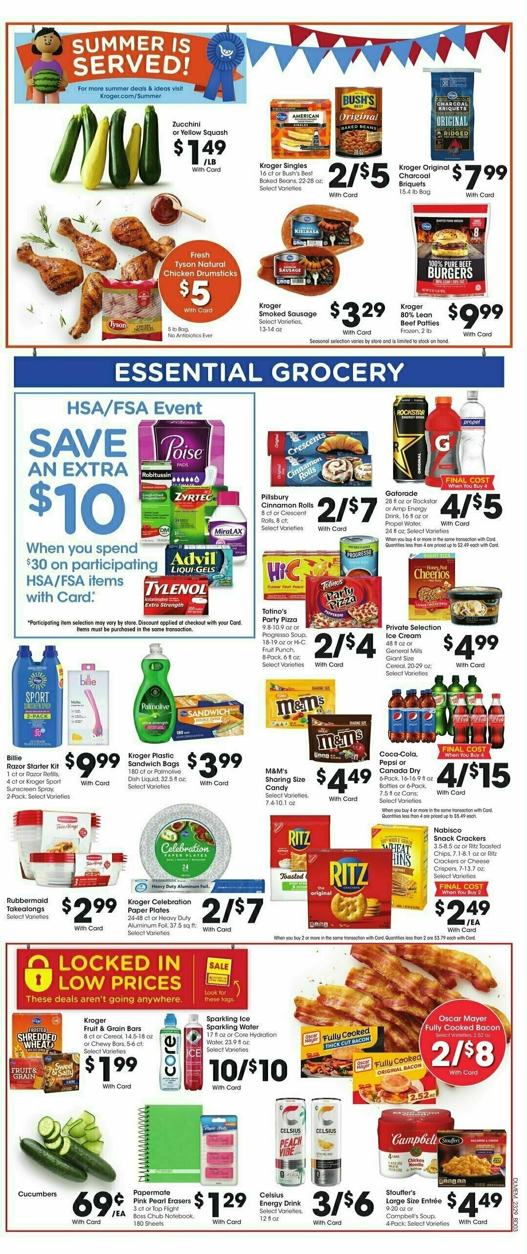 Kroger Weekly Ad from August 16