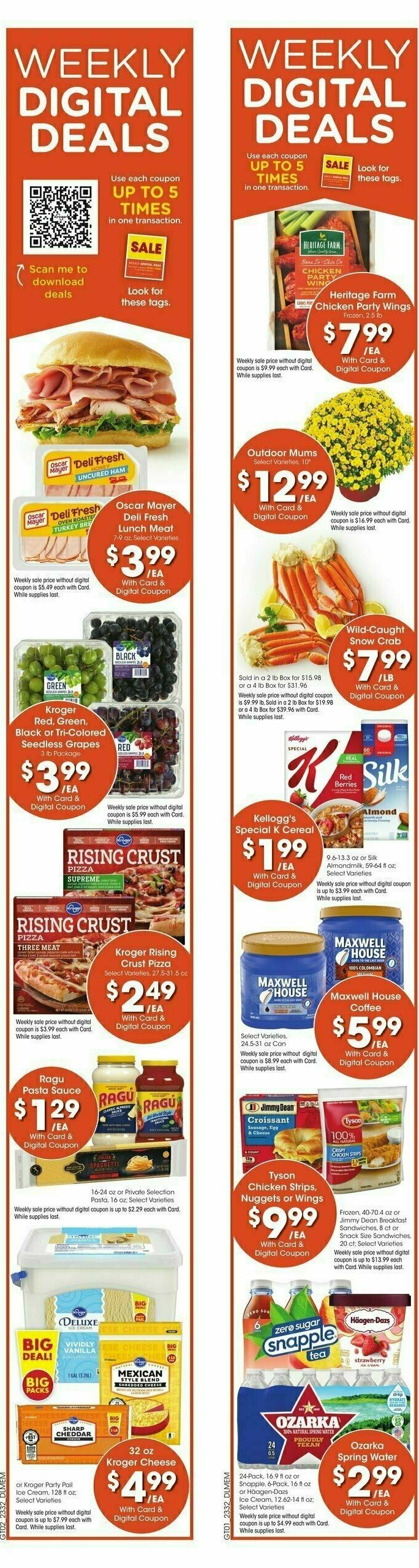 Kroger Weekly Ad from September 6