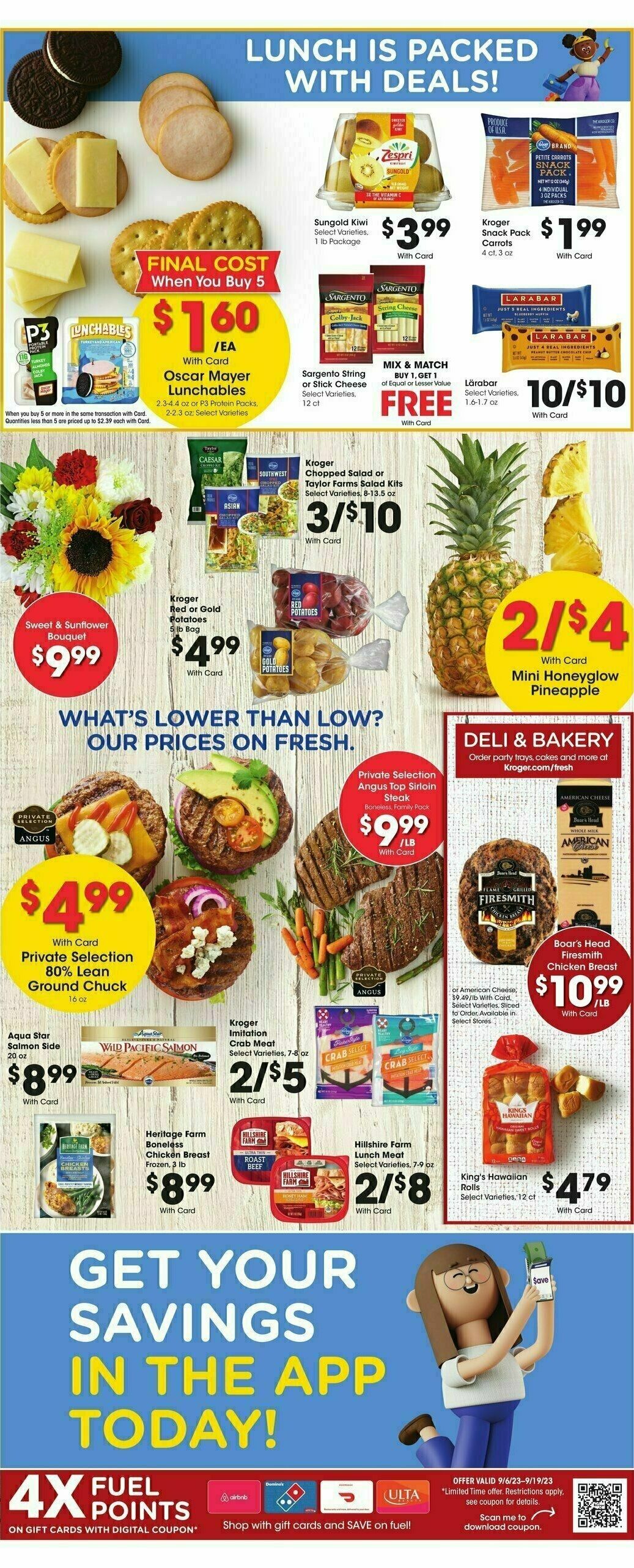 Kroger Weekly Ad from September 13