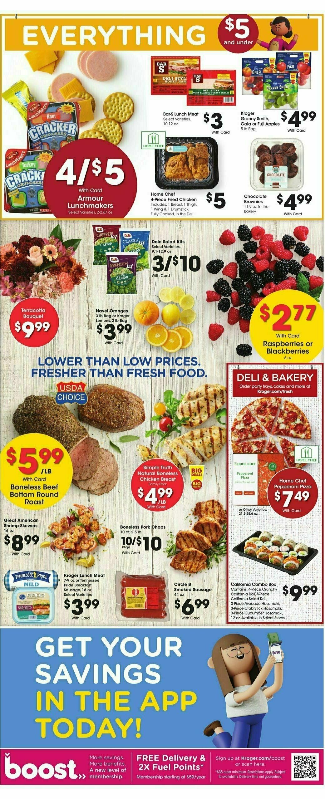 Kroger Weekly Ad from September 27