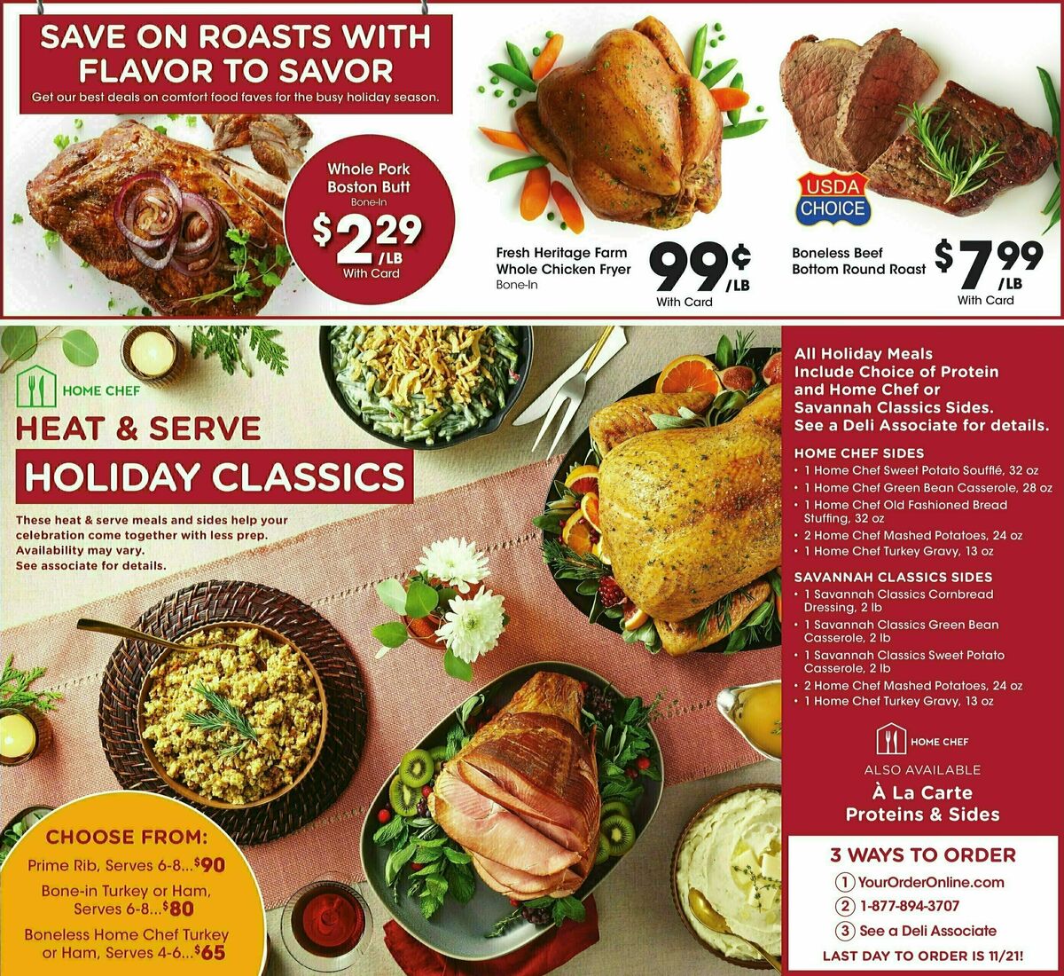 Kroger Weekly Ad from November 1