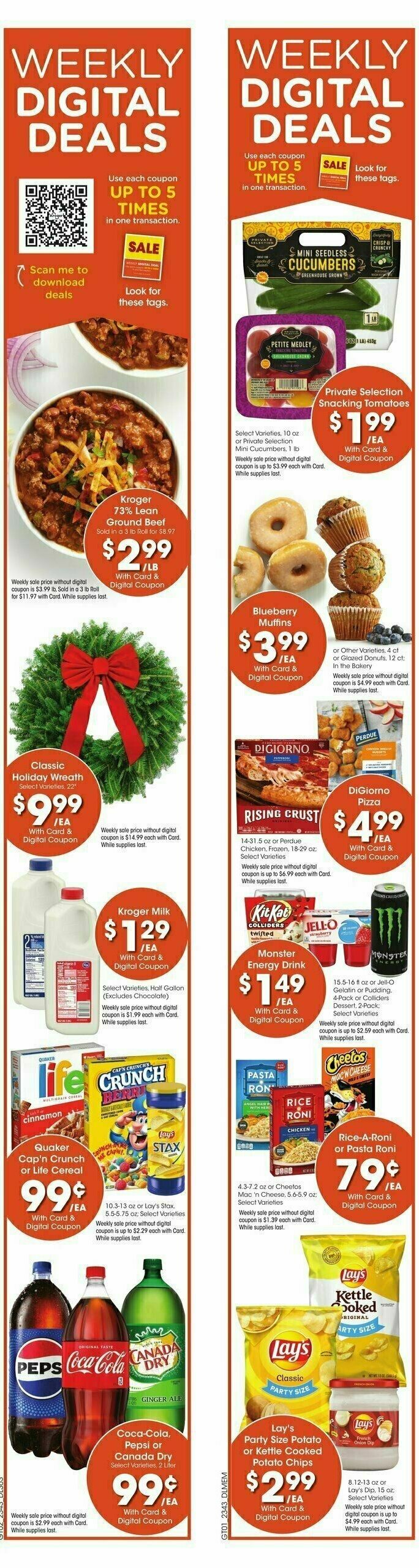 Kroger Weekly Ad from November 24