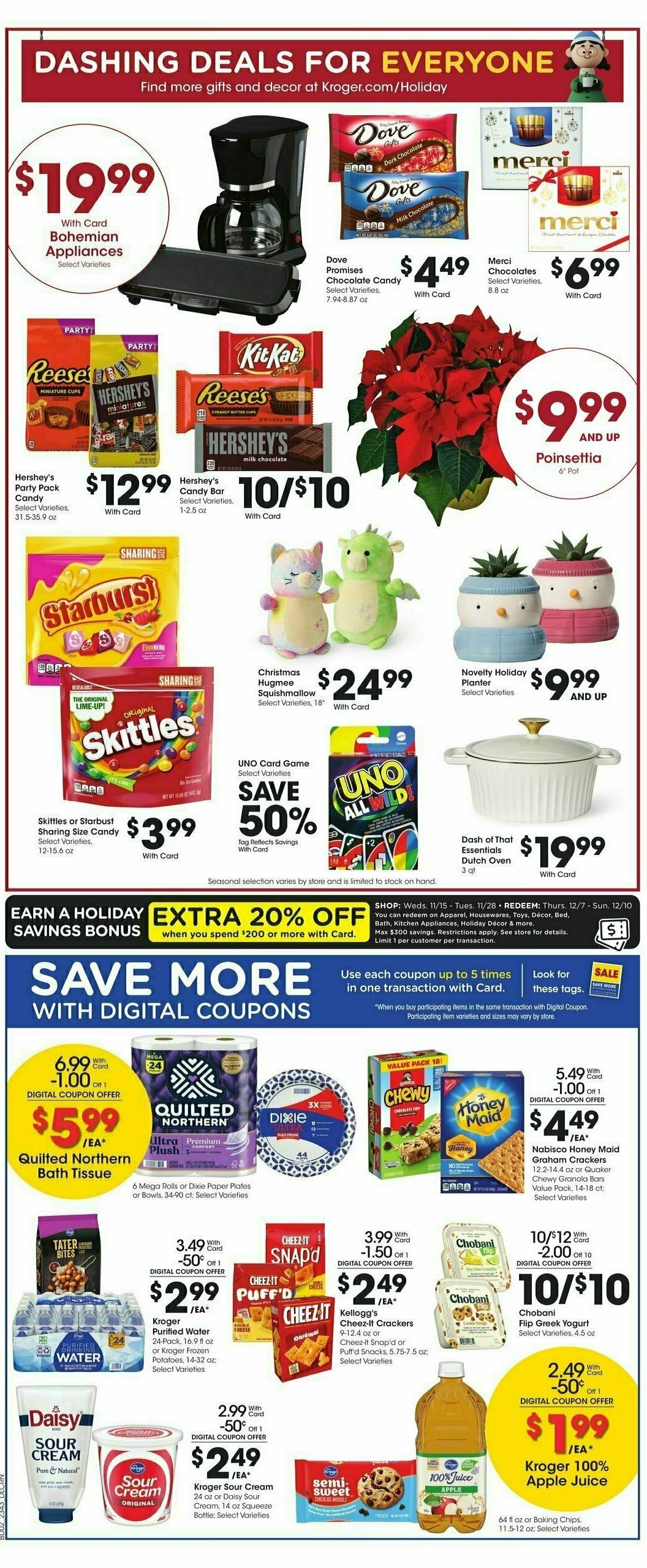 Kroger Weekly Ad from November 24