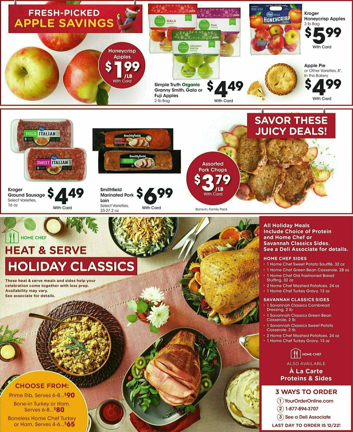 Kroger Weekly Ad from December 6