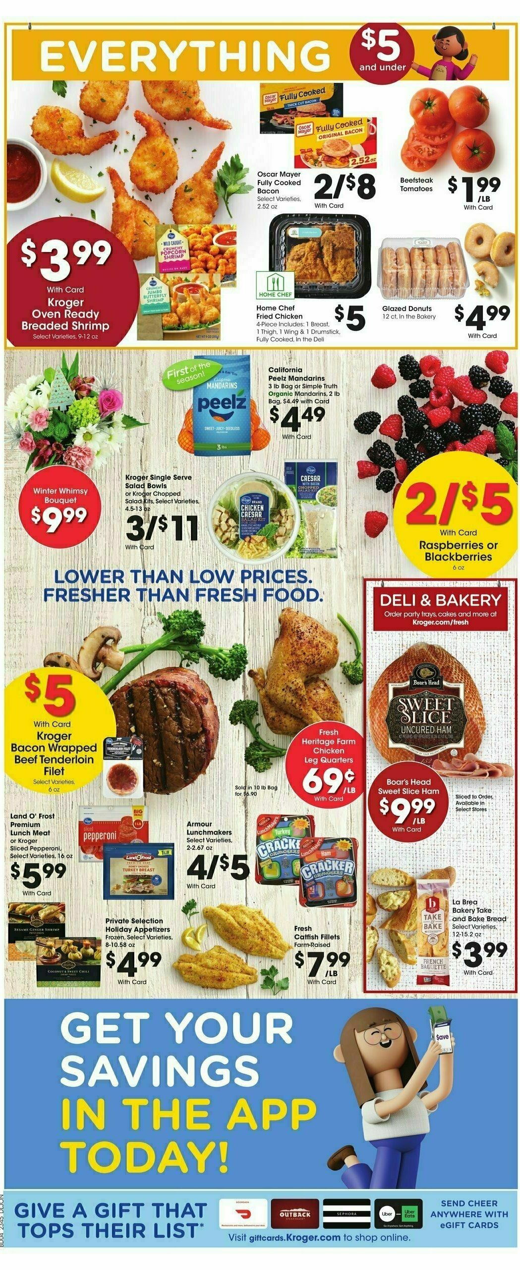 Kroger Weekly Ad from December 6