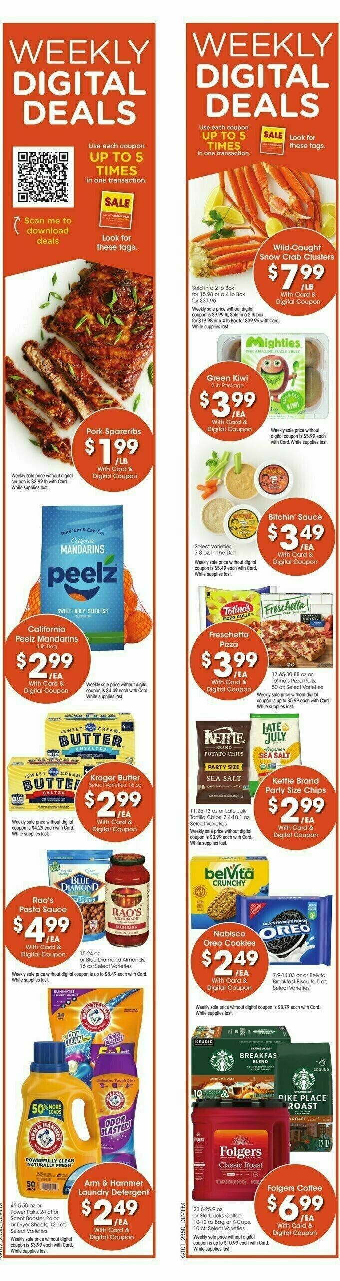 Kroger Weekly Ad from January 10