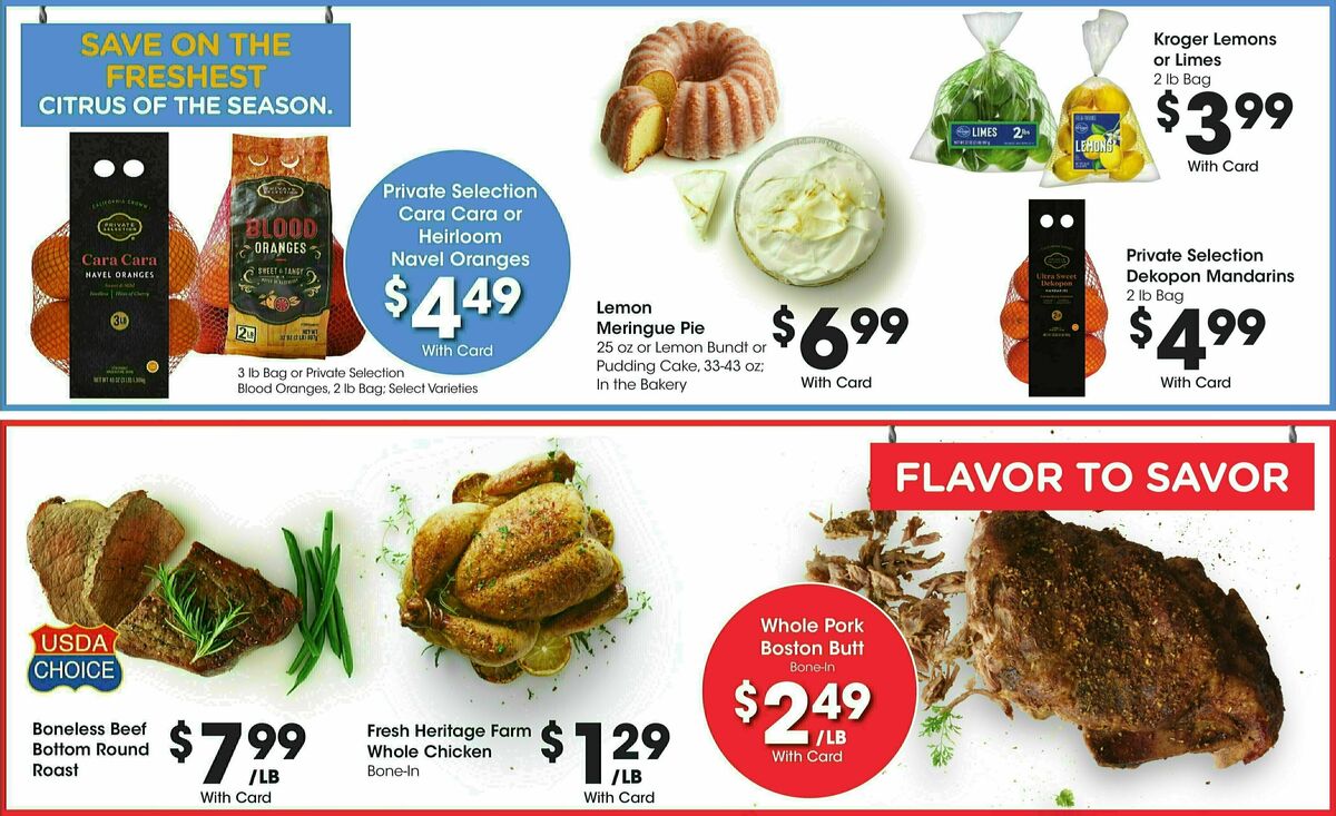 Kroger Weekly Ad from January 10