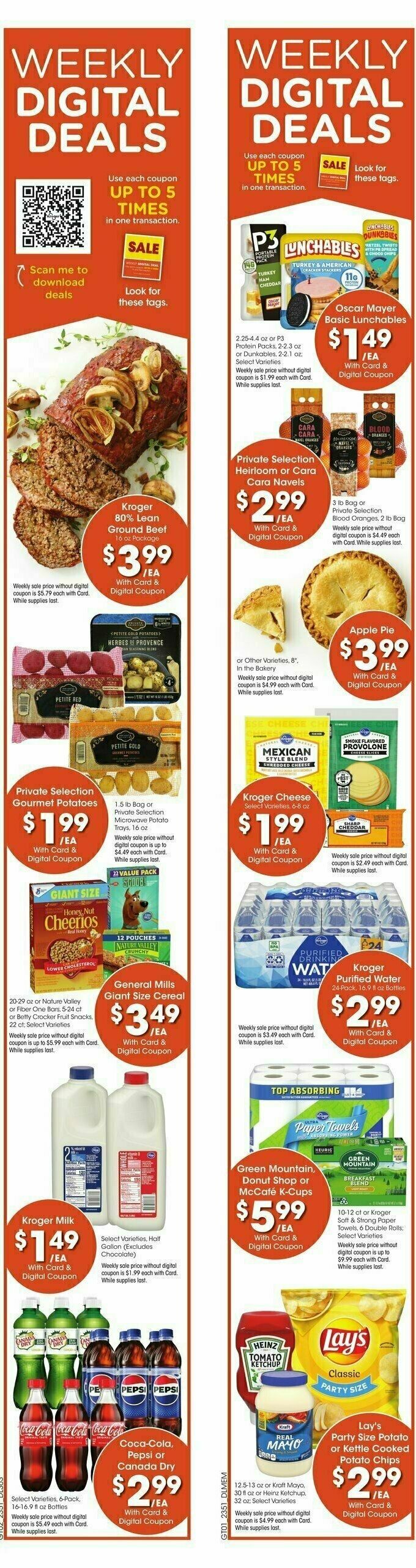 Kroger Weekly Ad from January 17