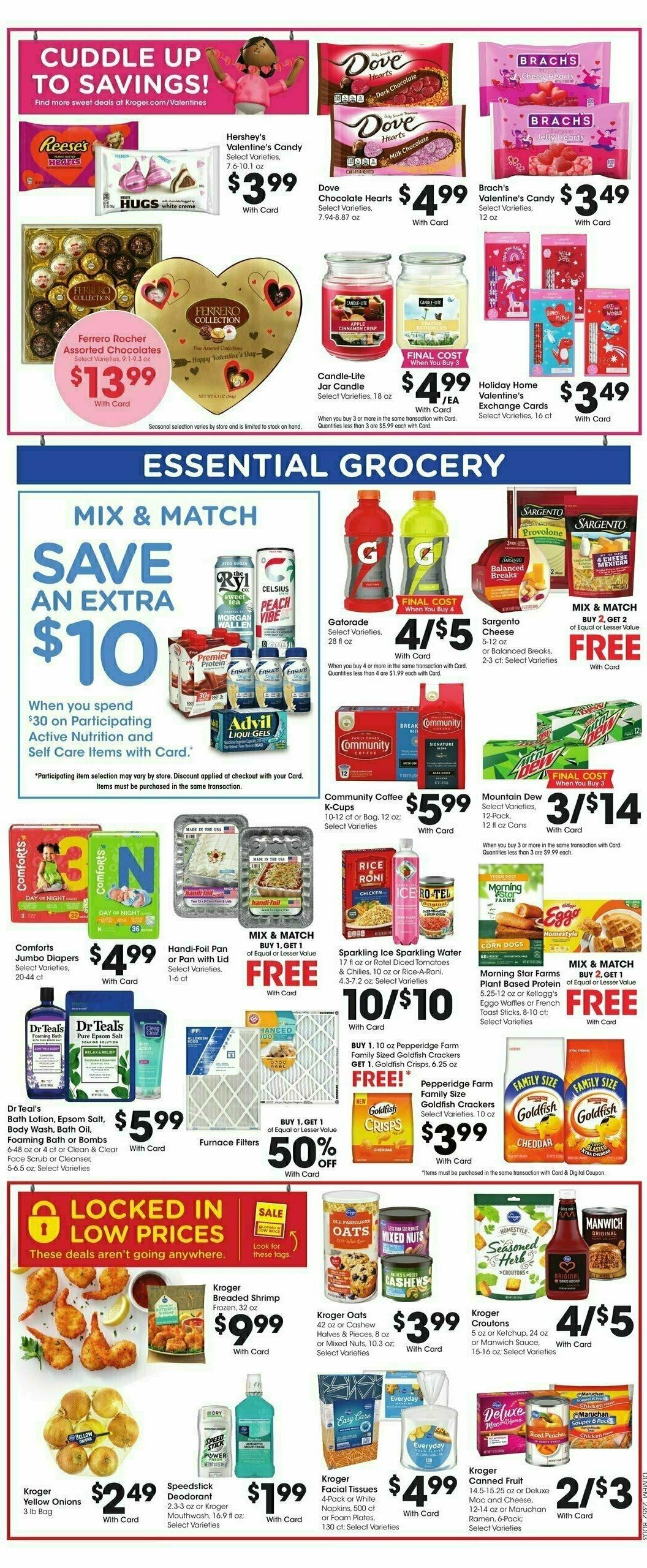 Kroger Weekly Ad from January 24